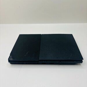 Black Sony Playstation 2 PS2 Slim SCPH-70012 Console Only - FOR PARTS OR REPAIR